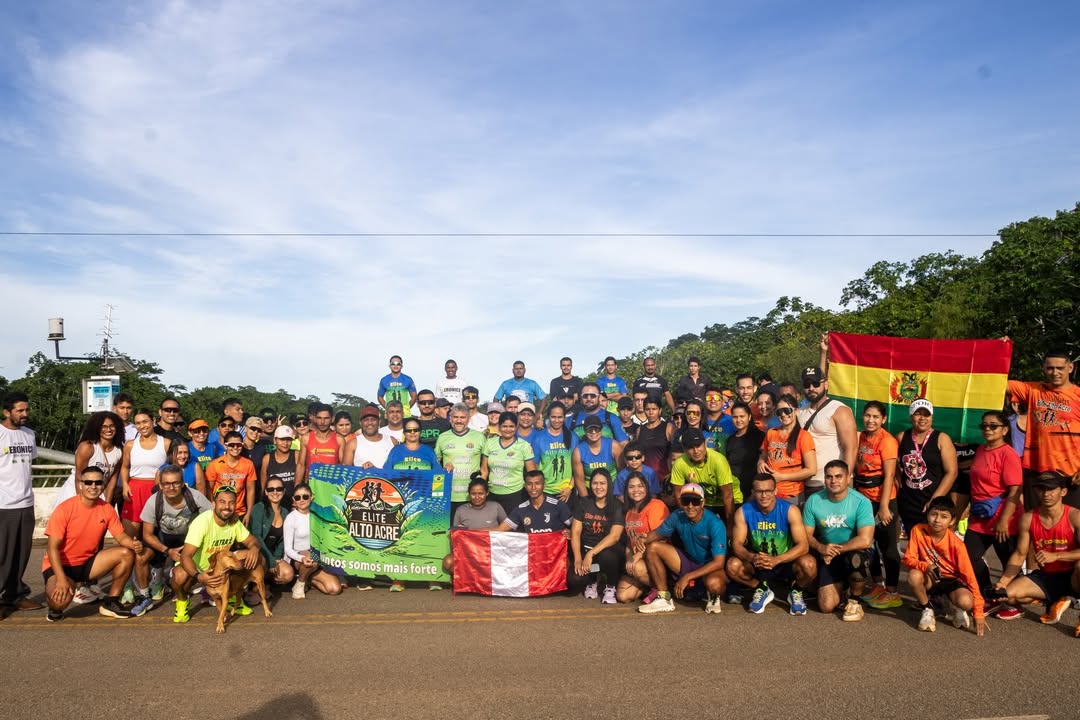 <strong>Equipe Elite Alto Acre participa da Corrida Tríplice Fronteira e reforça integração entre Brasil, Peru e Bolívia</strong>