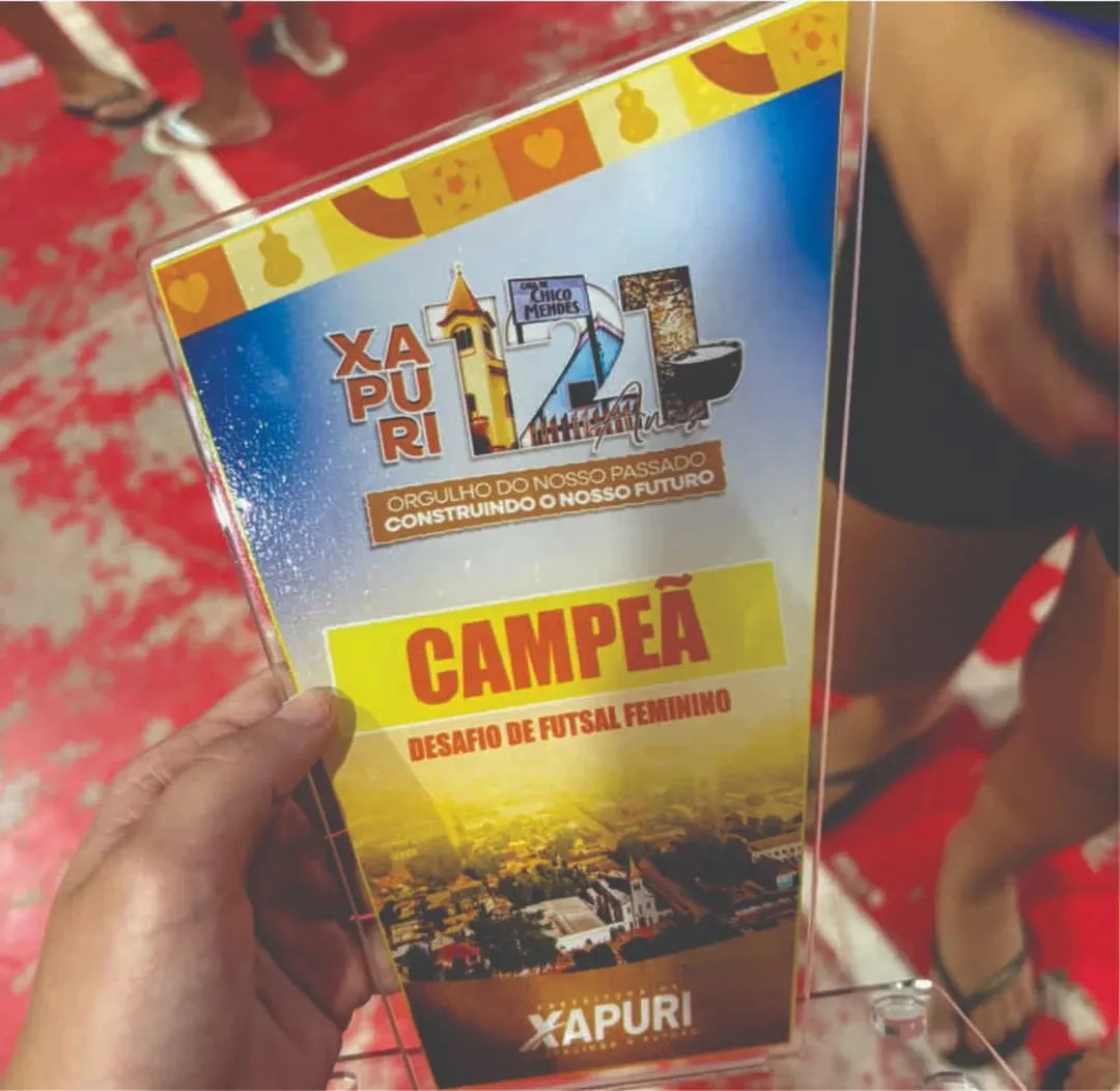 <strong>Epitaciolândia EC conquista título feminino de futsal em Xapuri e destaca crescimento no esporte</strong>