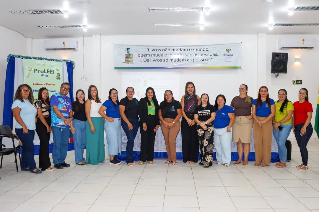<strong>1º Encontro Formativo do ProLEEI/UFAC fortalece práticas na Educação Infantil em Brasiléia</strong>