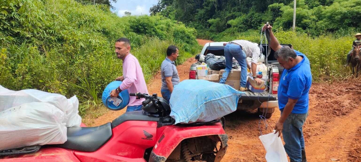 Prefeitura de Brasiléia garante merenda escolar para 26 escolas em áreas de difícil acesso