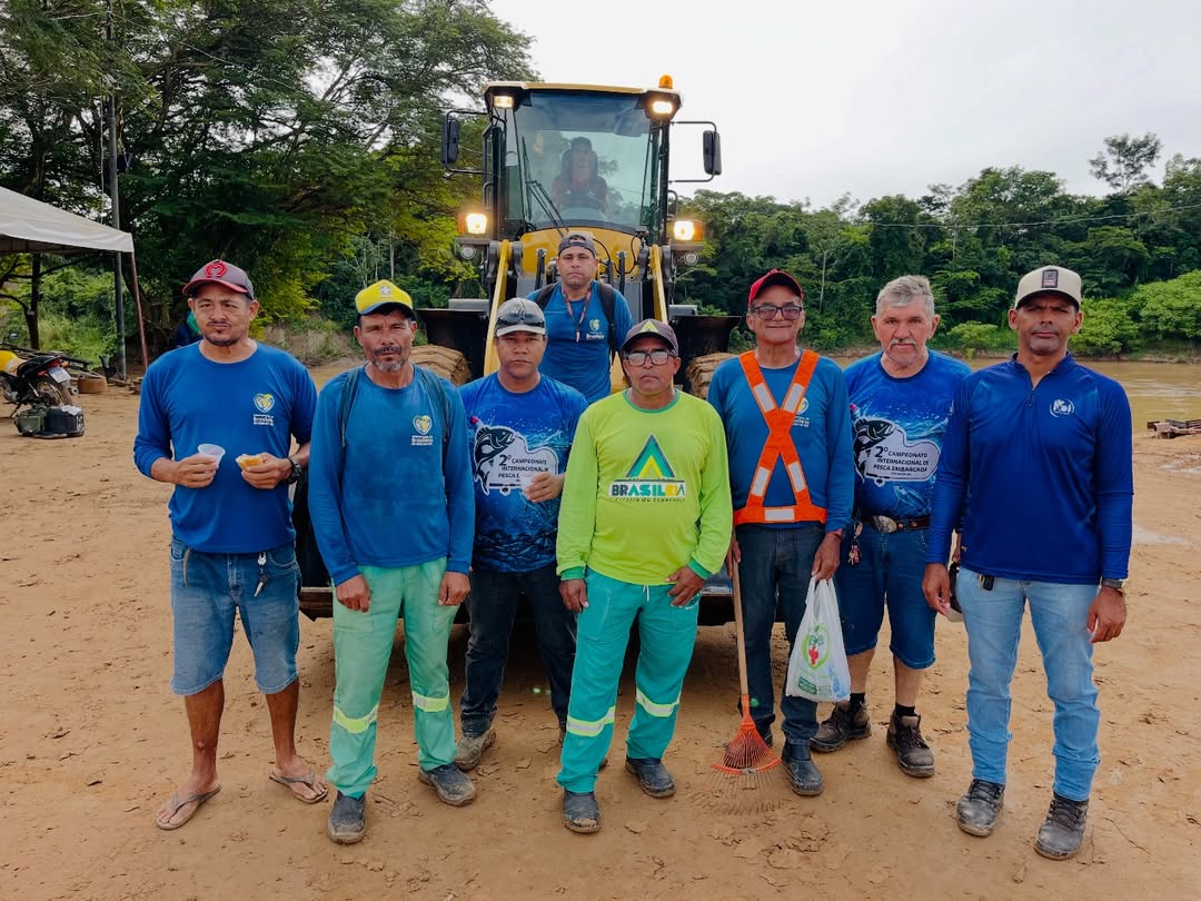 <strong>Prefeitura de Brasiléia intensifica serviços e garante estrutura para o Campeonato de Pesca na Praia do Izidório</strong>