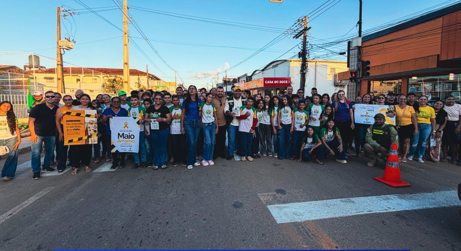 Prefeitura de Brasiléia promove Pit Stop Educativo em alusão ao Maio Amarelo