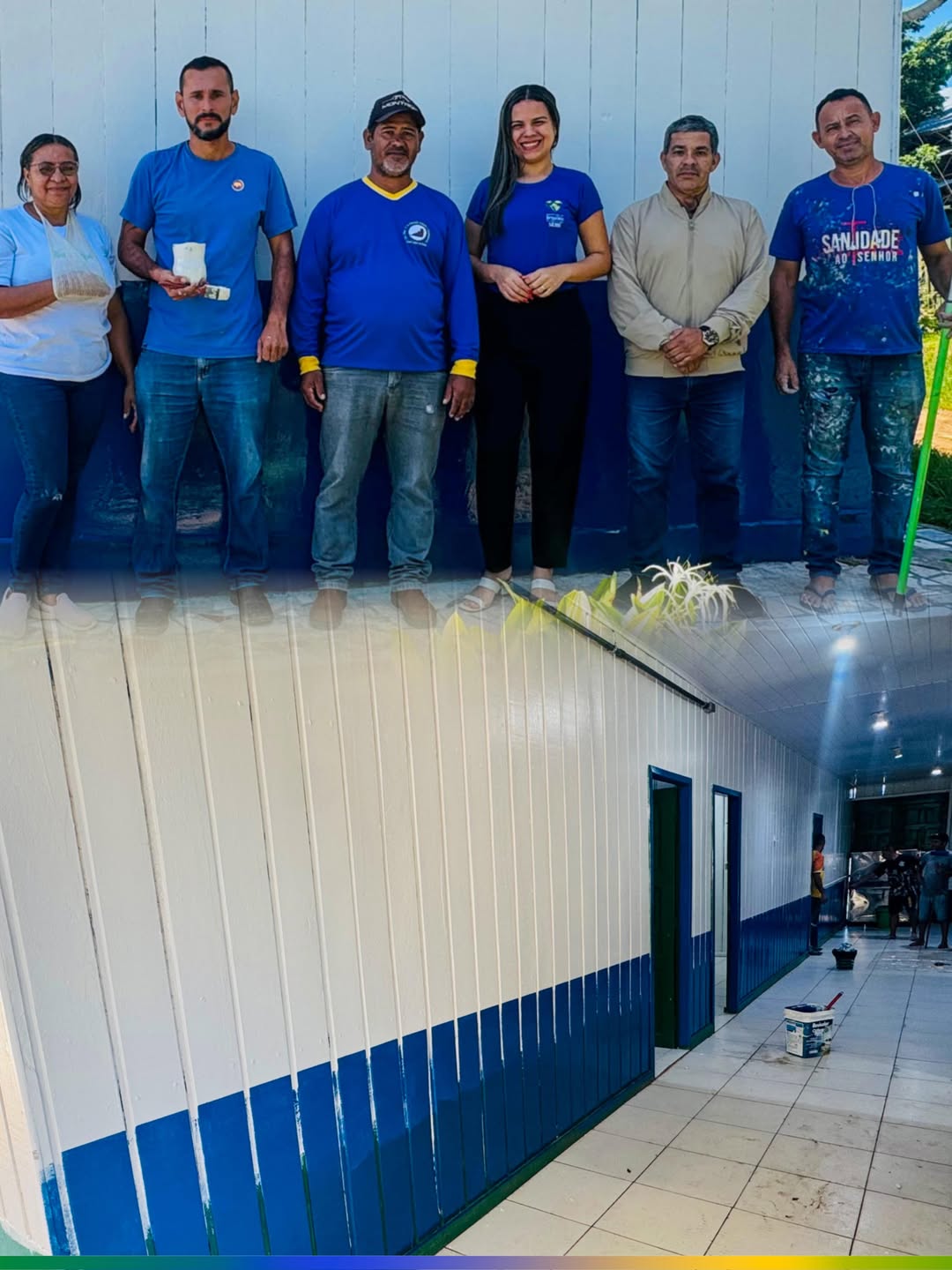 <strong>Escola Conci Alves Melo Passa por Reforma e Ganha Novo Visual em Brasiléia</strong>