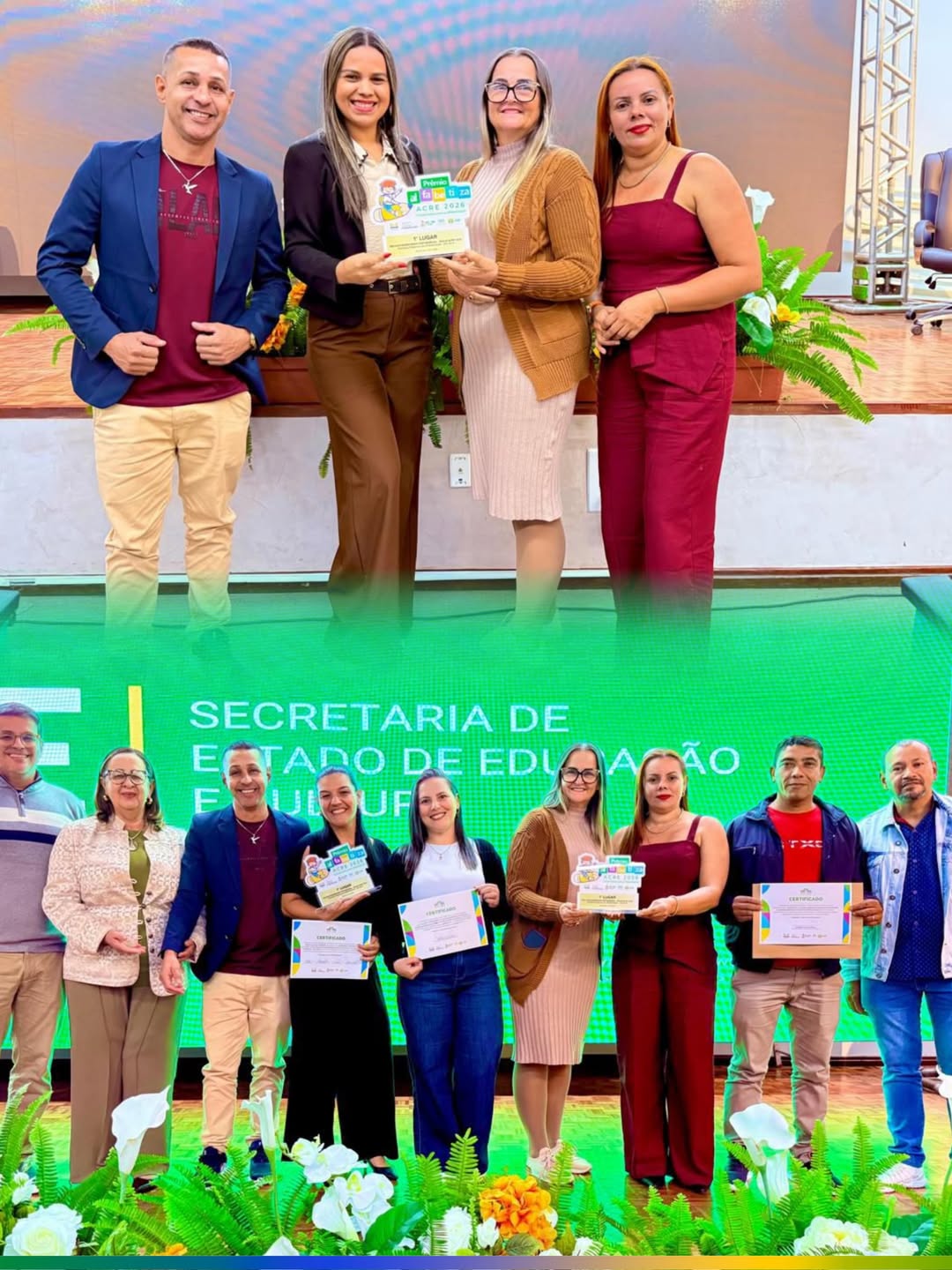 Brasiléia conquista destaque estadual e garante 1º lugar regional no Prêmio Alfabetiza Acre 2025