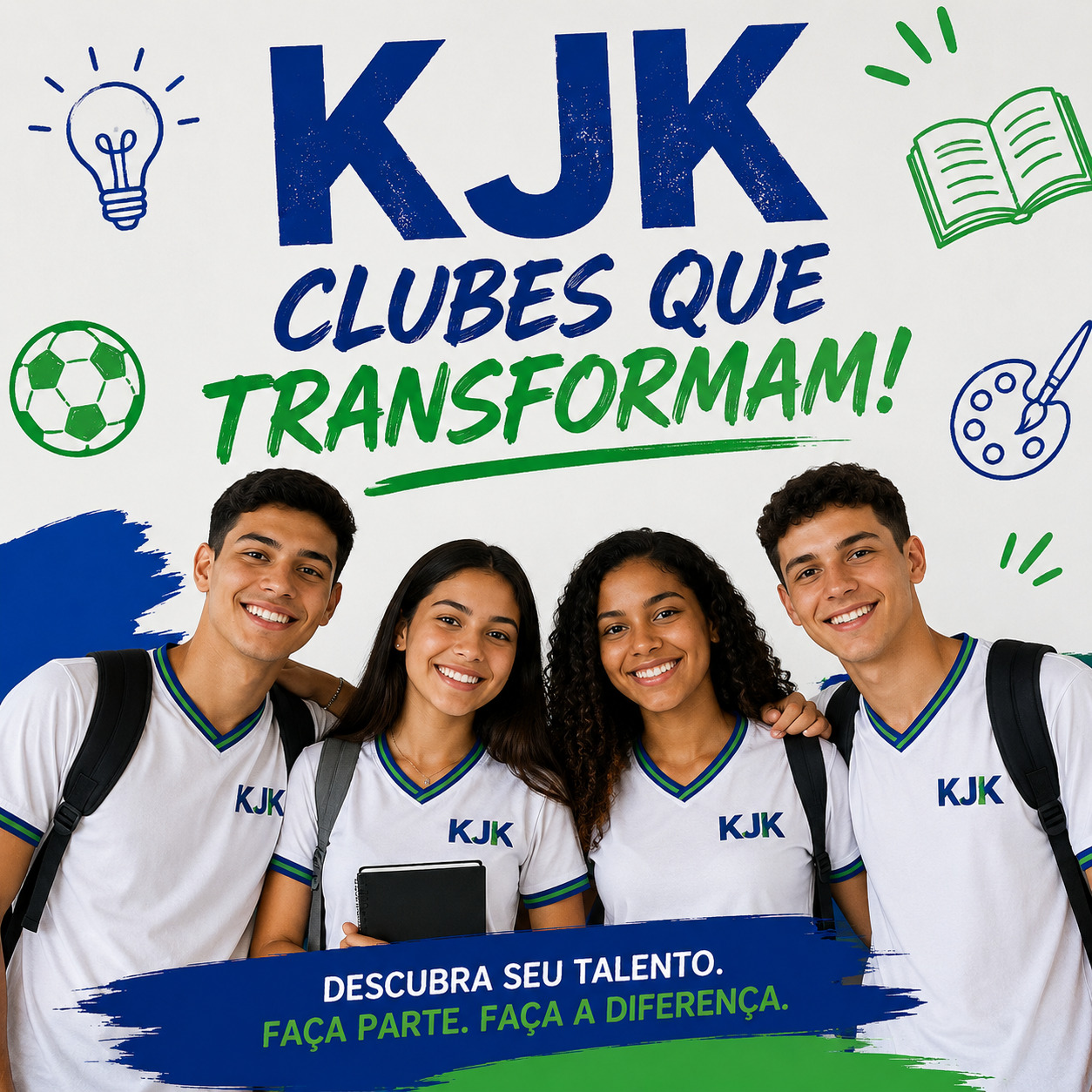 Escola Kairala José Kairala incentiva protagonismo estudantil com abertura dos Clubes Juvenis