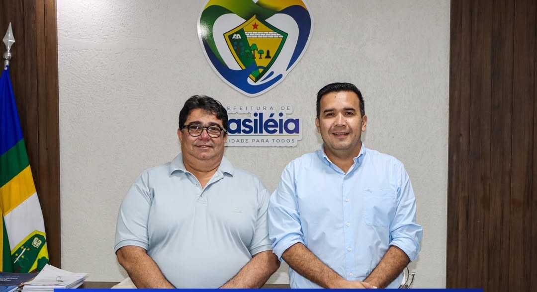 Prefeitos de Brasiléia e Cobija reforçam parceria em encontro institucional na fronteira