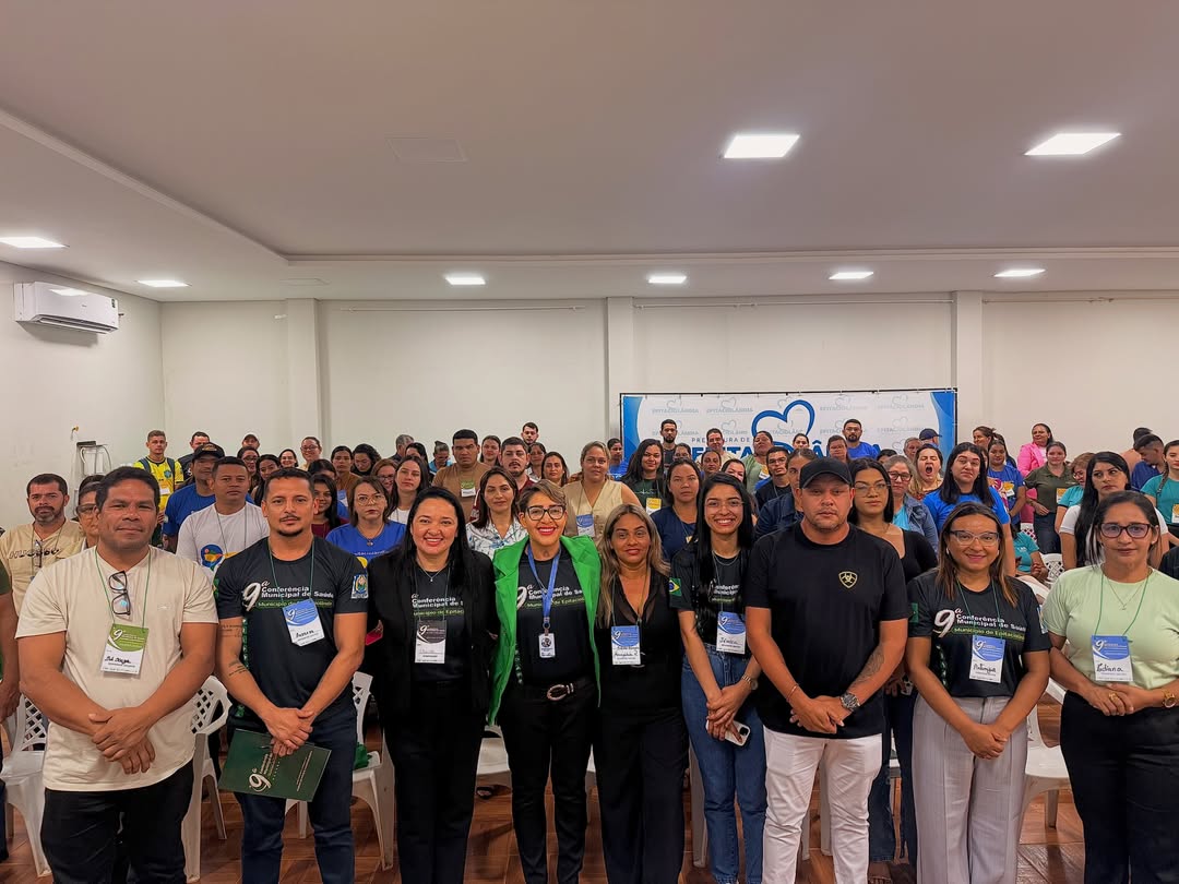 Epitaciolândia realiza 9ª Conferência Municipal de Saúde e debate propostas para fortalecer o SUS