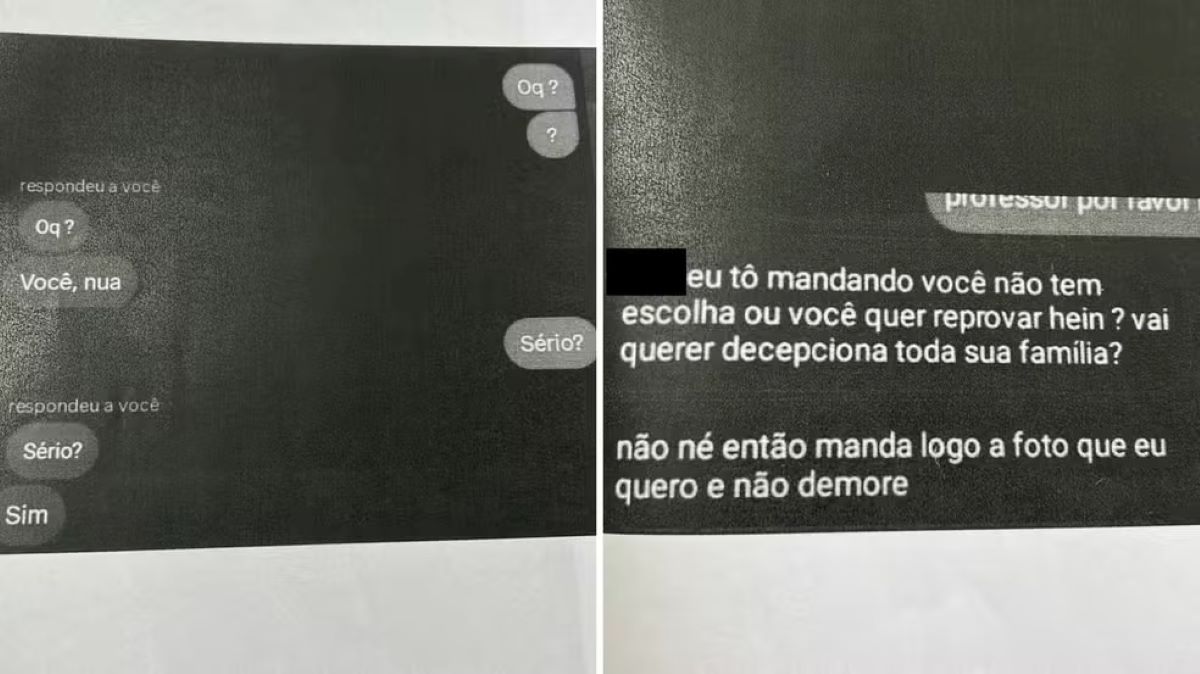 Ex-professor é investigado por exigir fotos íntimas de aluna de 15 anos em troca de aprovação escolar
