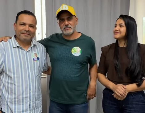 Tadeu Hassem recebe apoio de Ilderlei e Keiliane Cordeiro em Cruzeiro do Sul