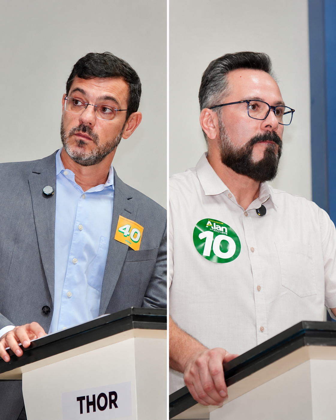Alan Rick e Thor Dantas participam de debate do Portal Acre e FIEAC a uma semana das eleições