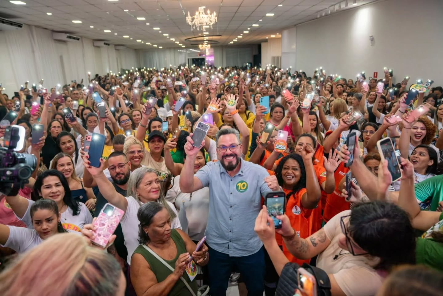 Mulheres realizam ato de apoio à candidatura de Alan Rick ao Governo do Acre