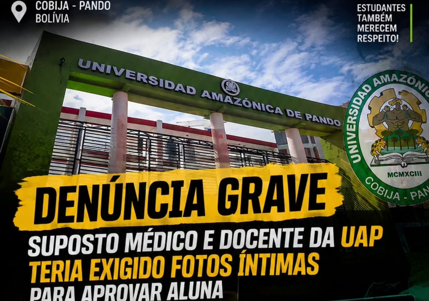 Conversas atribuídas a suposto professor de Medicina levantam denúncia de pedido de conteúdo íntimo em troca de ajuda acadêmica