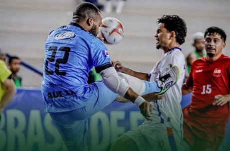 Brasiléia é eliminada da Taça Brasil de Futsal após goleada de equipe goiana e dá adeus ao sonho da classificação