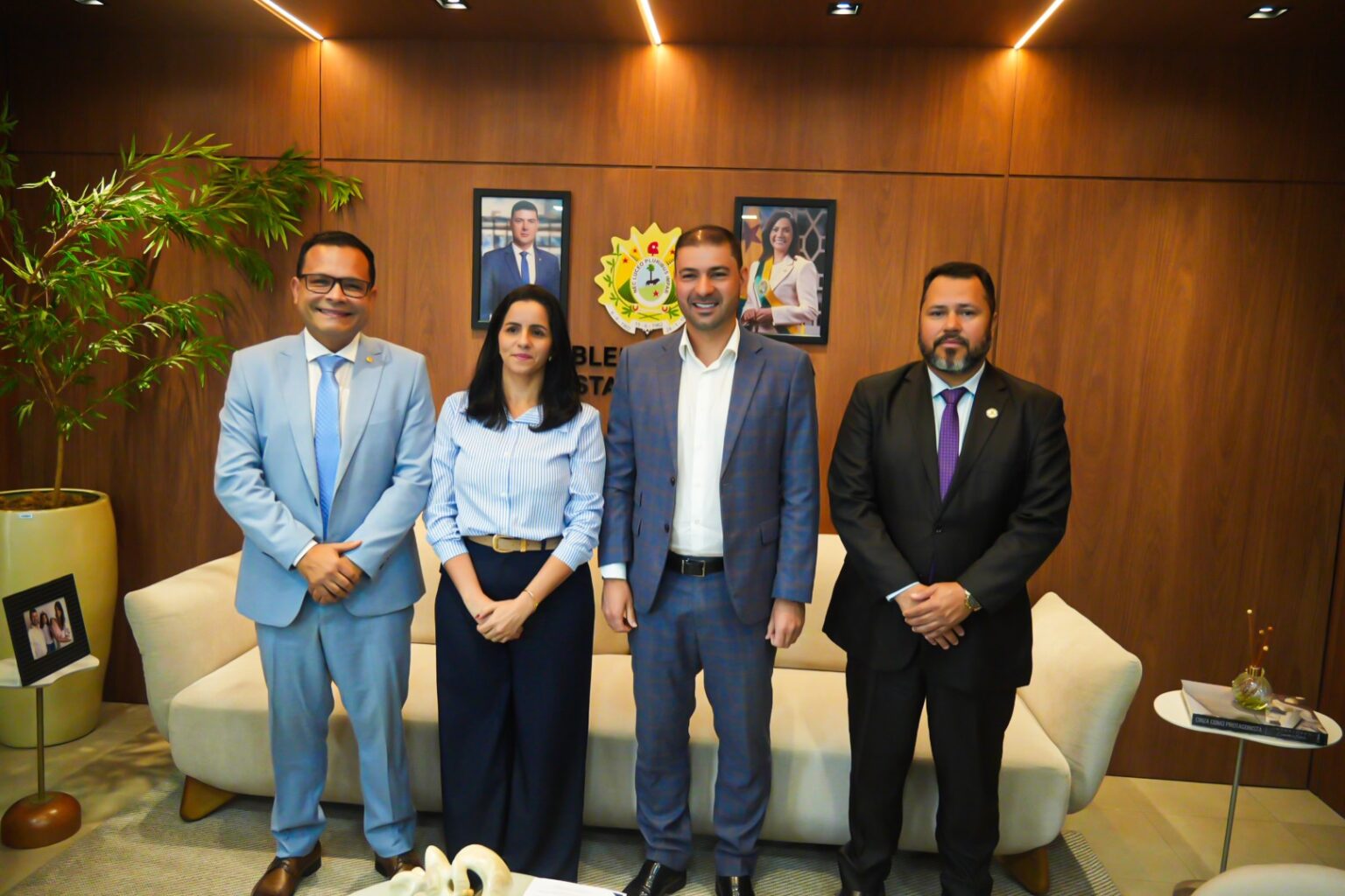 Deputado Tadeu Hassem se reúne com presidente da Aleac para fortalecer parceria na realização da IV Convenção Contábil do Acre